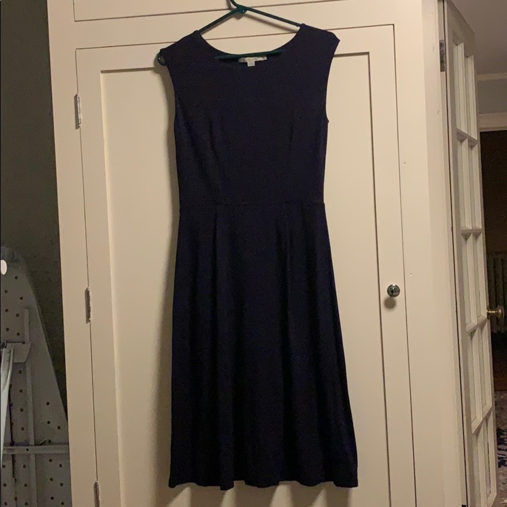A soft, light weight navy Boden dress